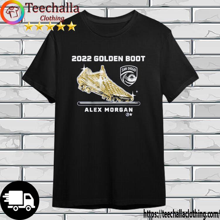 San Diego Wave FC Alex Morgan 2022 Golden Boot Shirt