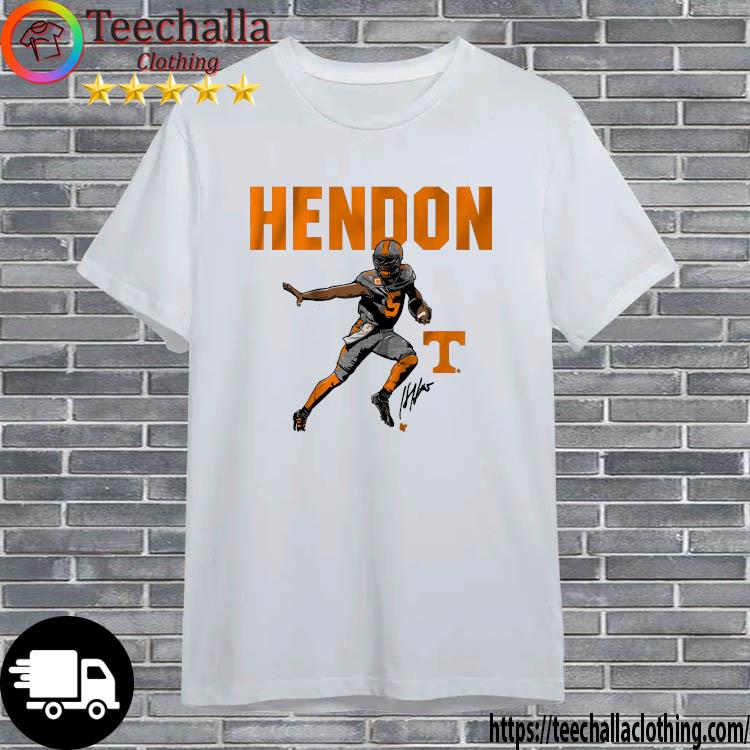 Tennessee Volunteers Football Hendon Hooker Signature Shirt