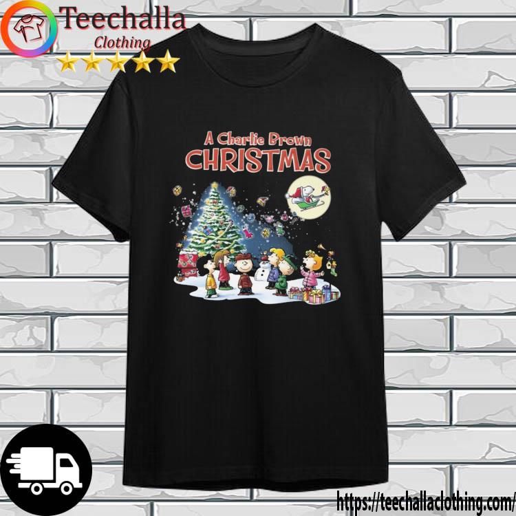 The Peanuts Characters A Charlie Brown Christmas shirt