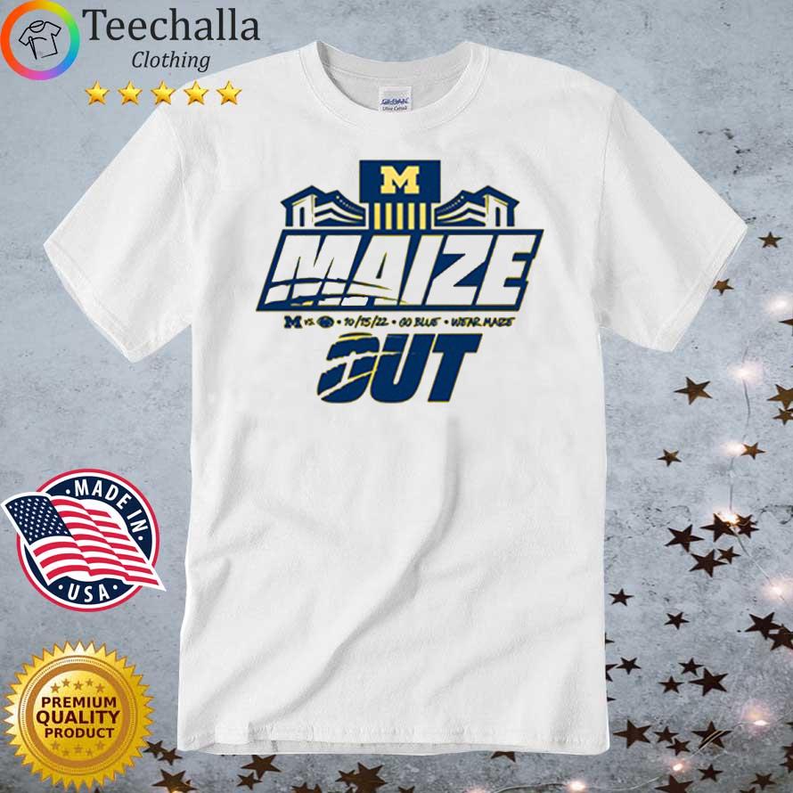 University Of Michigan Football Youth Maize Out Game shirt