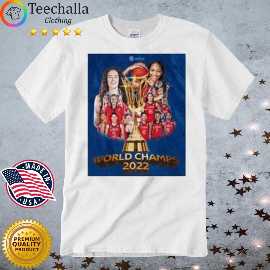 Usa Basketball 2022 Fiba Women's Basketball World Cup shirt
