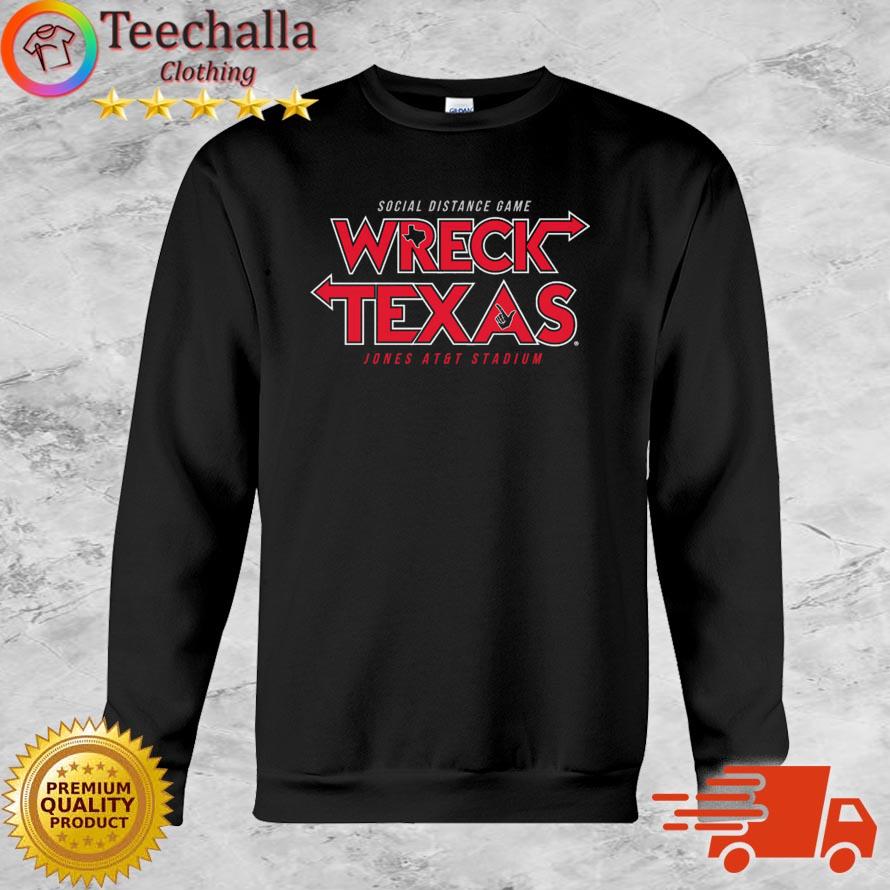Texas Tech Red Raiders Social Distance Game Wreck Texas Jones AT&T Stadium shirt