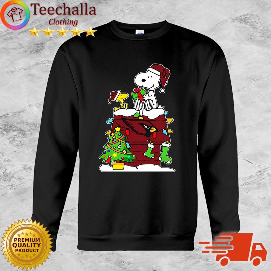 NFL Arizona Cardinals Snoopy And Woodstock Christmas Sweater