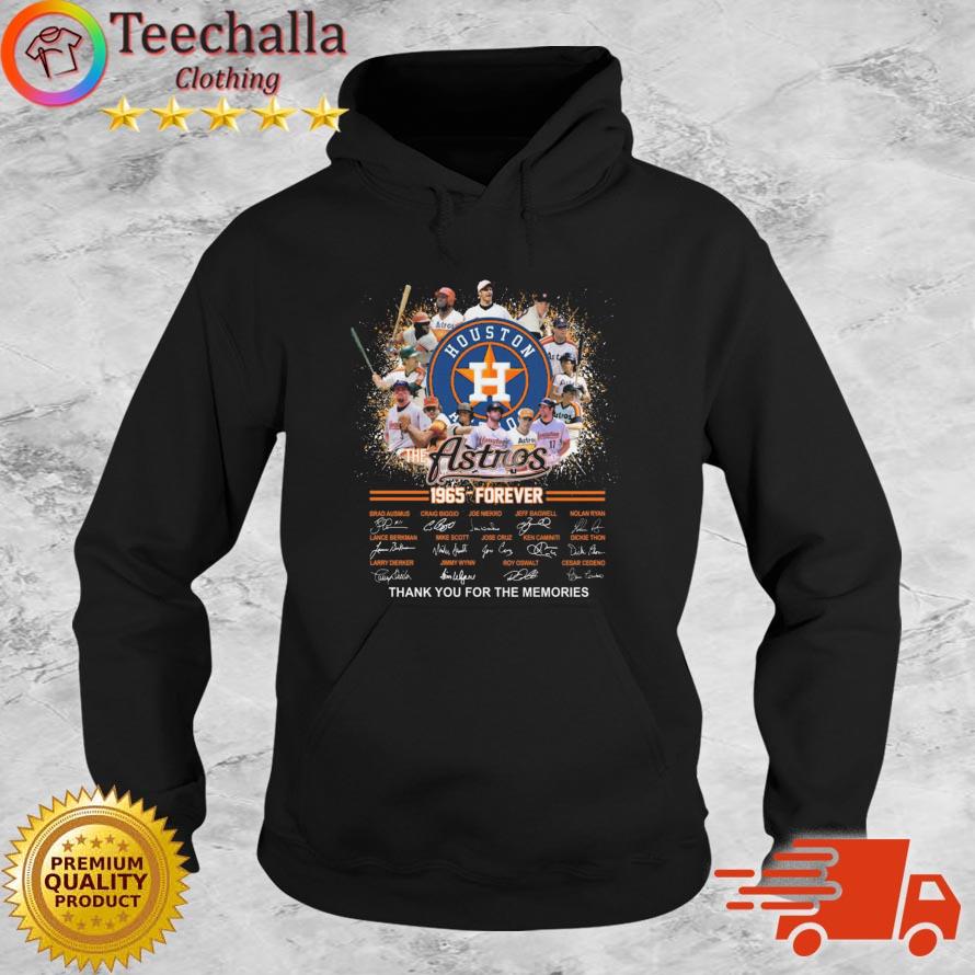 The Houston Astros 1965-Forever Thank You For The Memories Signatures s Hoodie