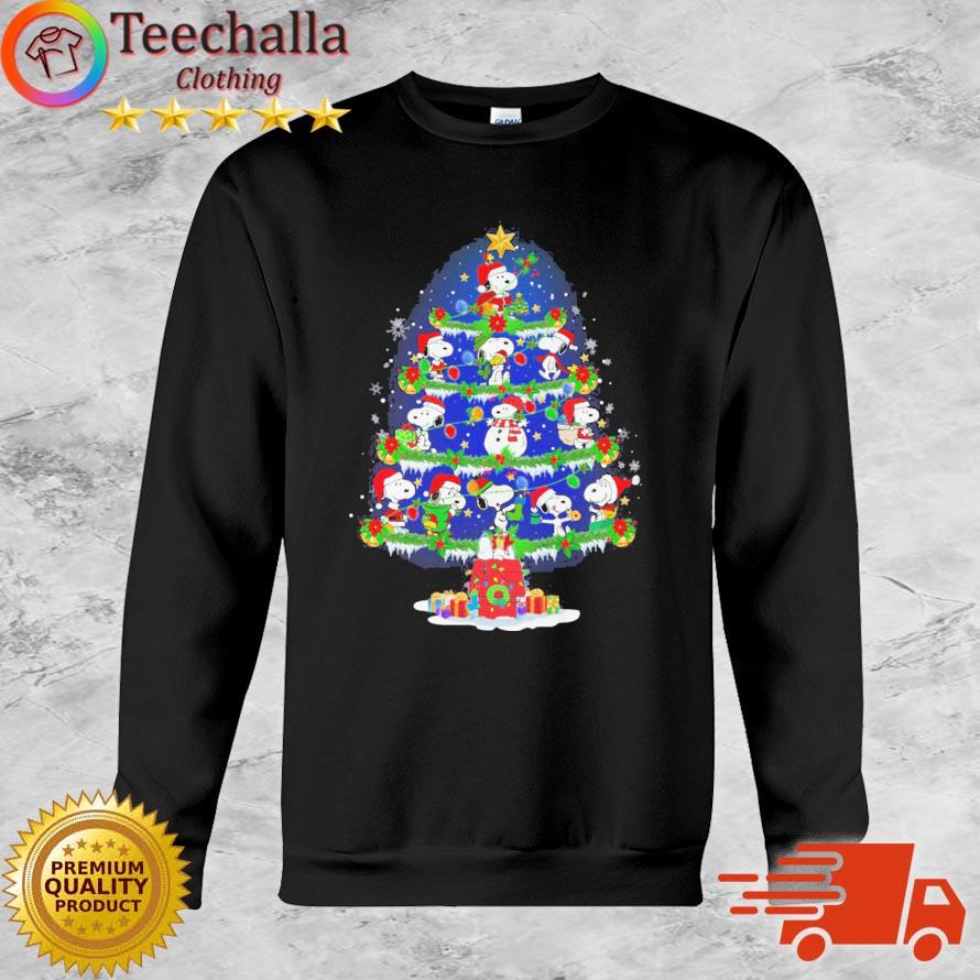 Santa Snoopy Xmas Tree 2022 Merry Christmas sweater