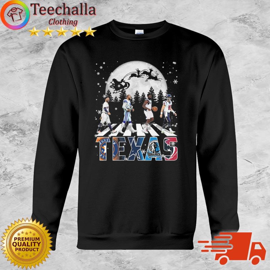 Texas Sports Abbey Road 2022 Merry Christmas sweater