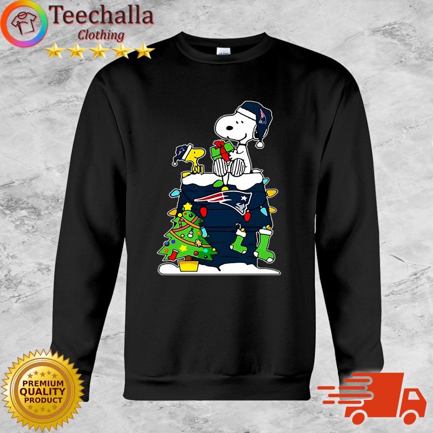 NFL New England Patriots Snoopy And Woodstock Christmas Sweater