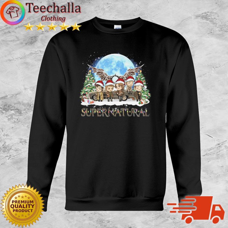 Supernatural Characters Chibi Santa 2022 Merry Christmas sweatshirt
