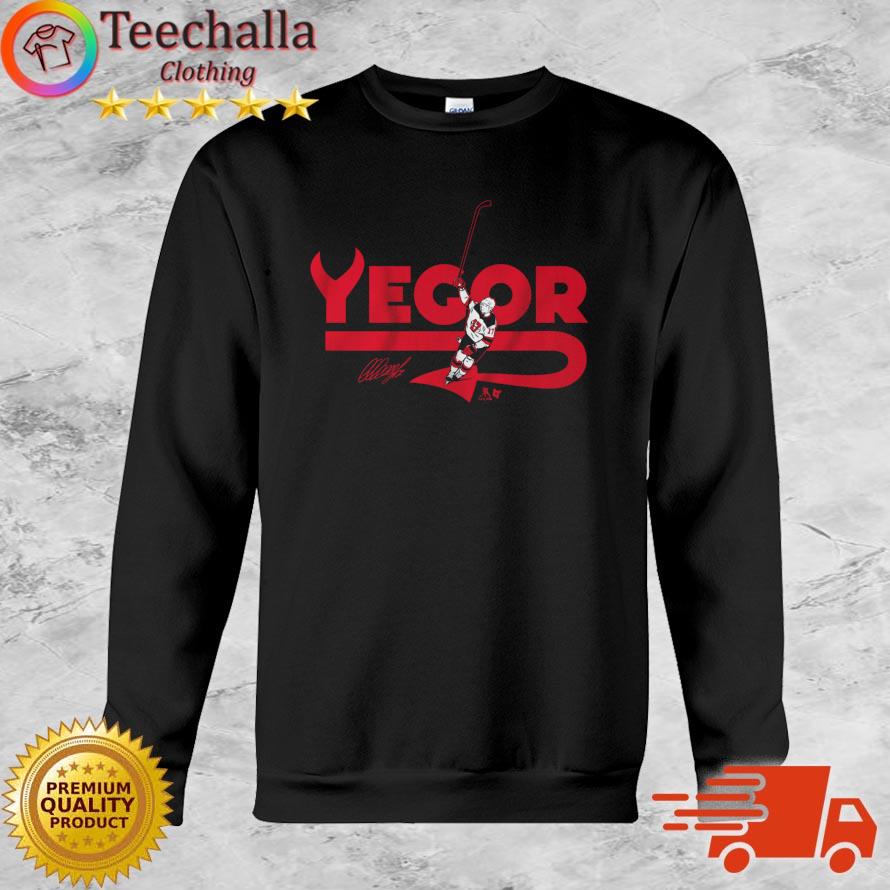 Yegor Sharangovich New Jersey Devils Celly Signature Shirt