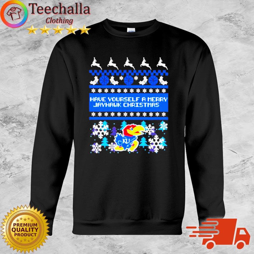 Kansas Jayhawk Have Yourself A Merry Jayhawk Christmas sweater