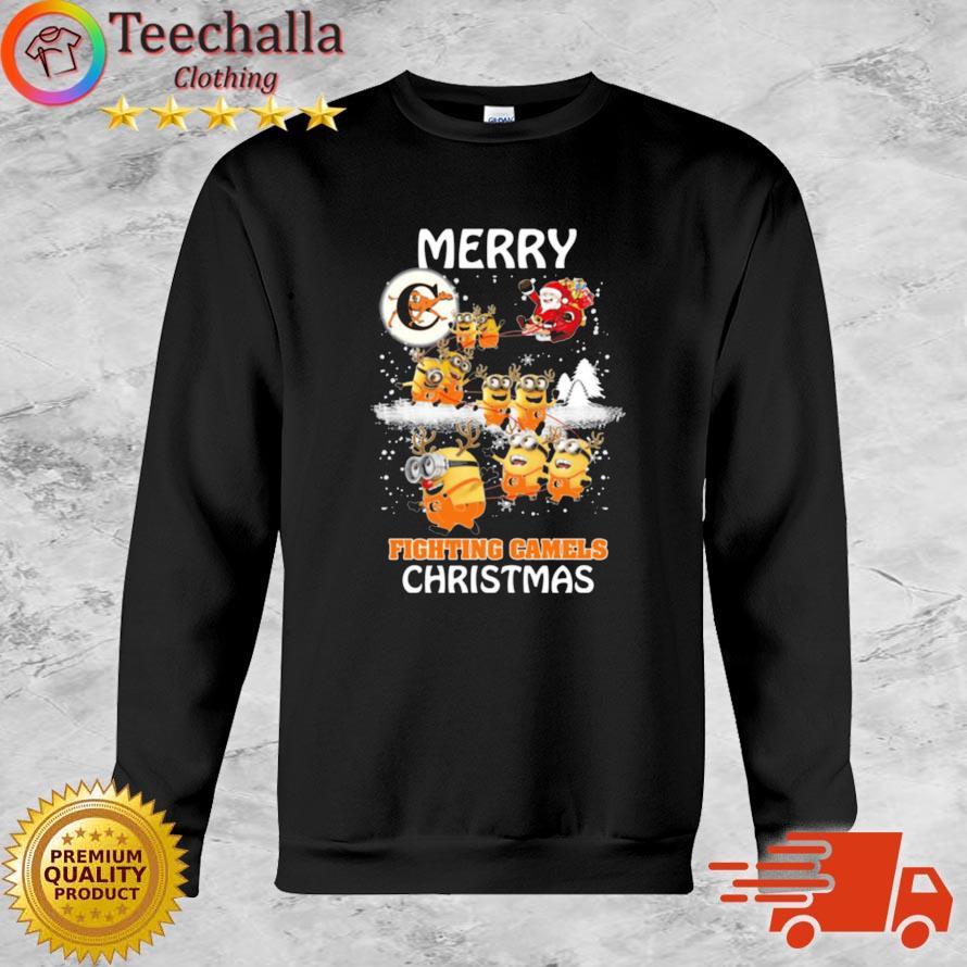 Minion Campbell Fighting Camels Merry Christmas sweater