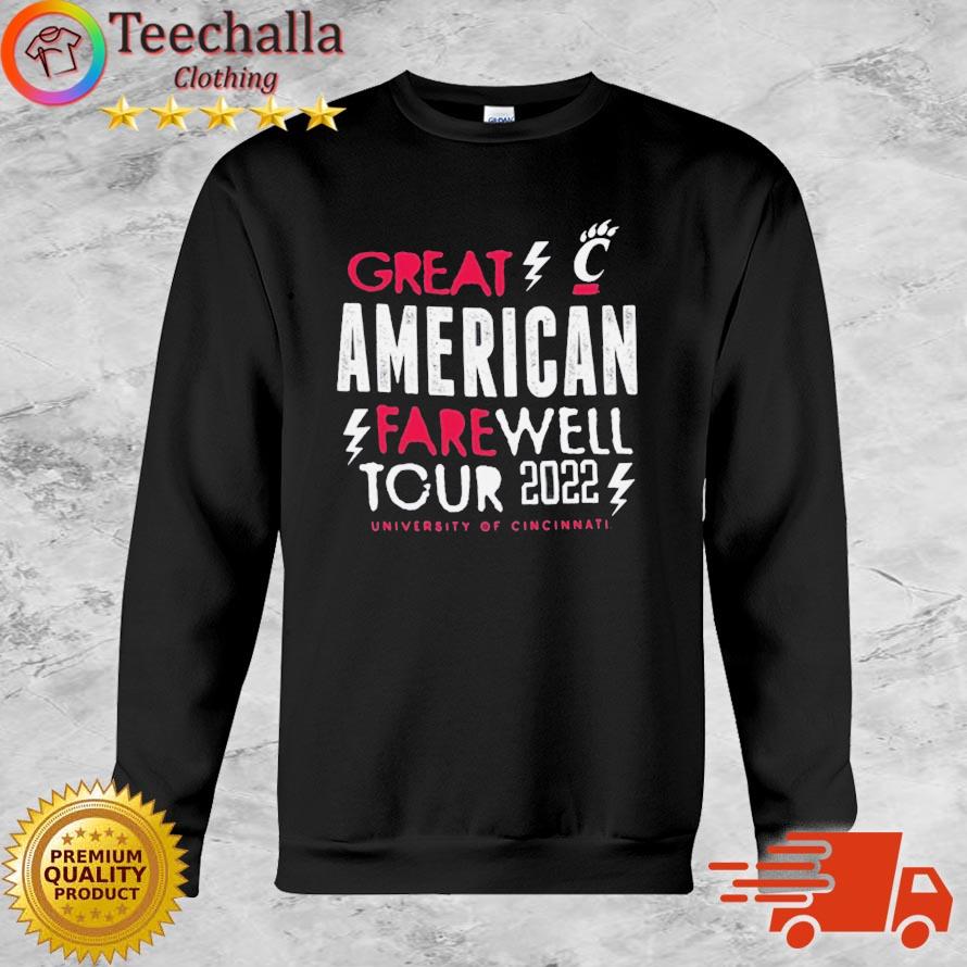 Cincinnati Bearcats Great American Farewell Tour 2022 shirt
