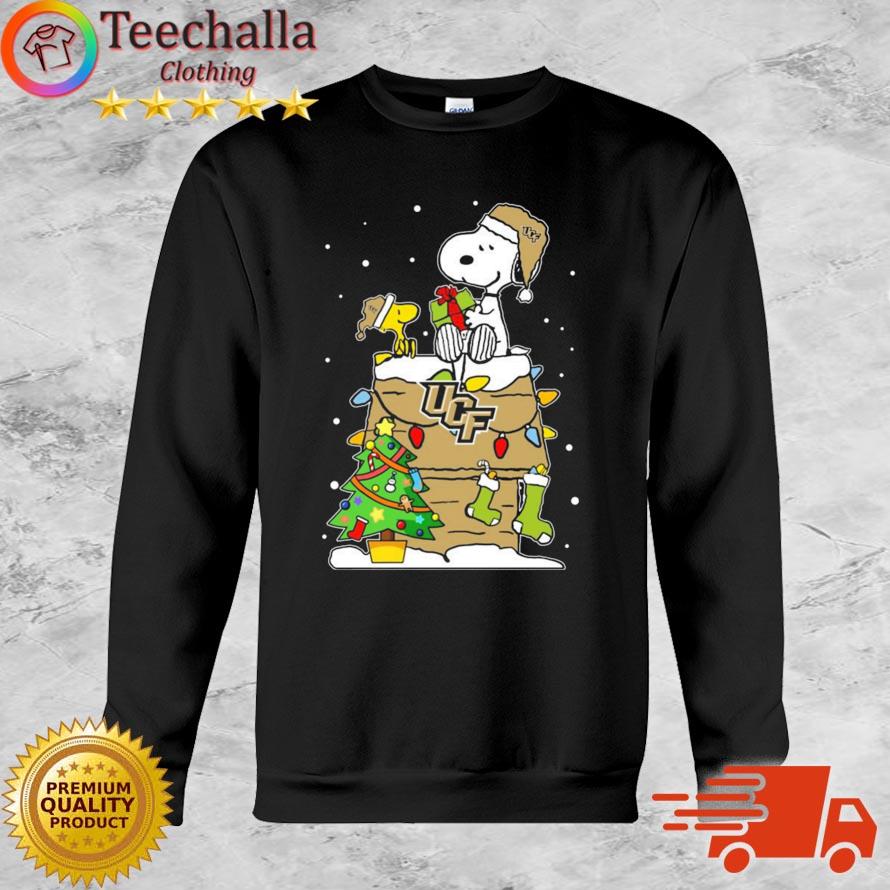 Snoopy And Woodstock Ucf Knights Merry Christmas sweater