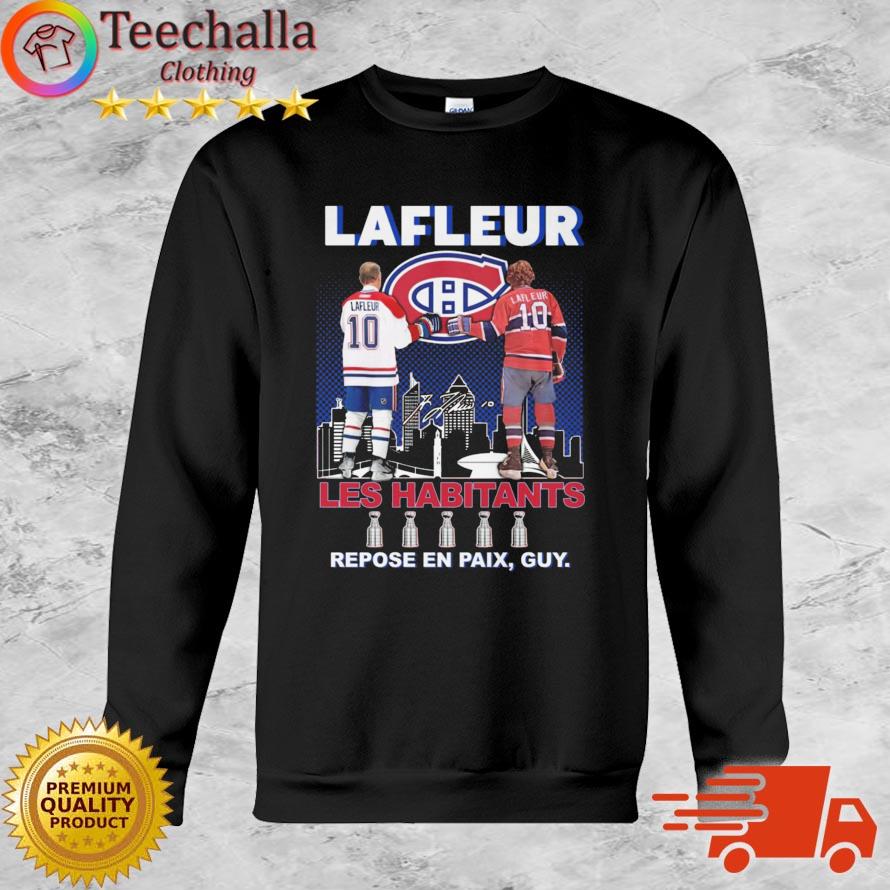 Montreal Canadiens Lafleur Les Habitants Repose En Paix Guy Signature shirt
