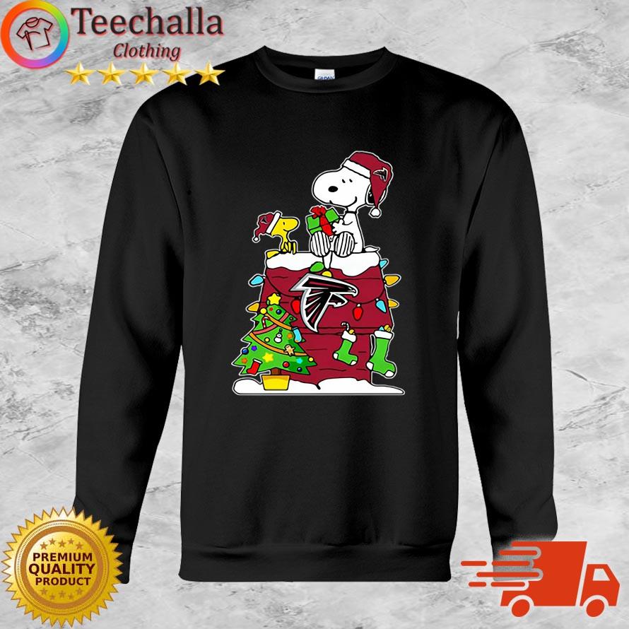NFL Atlanta Falcons Snoopy And Woodstock Christmas Sweater
