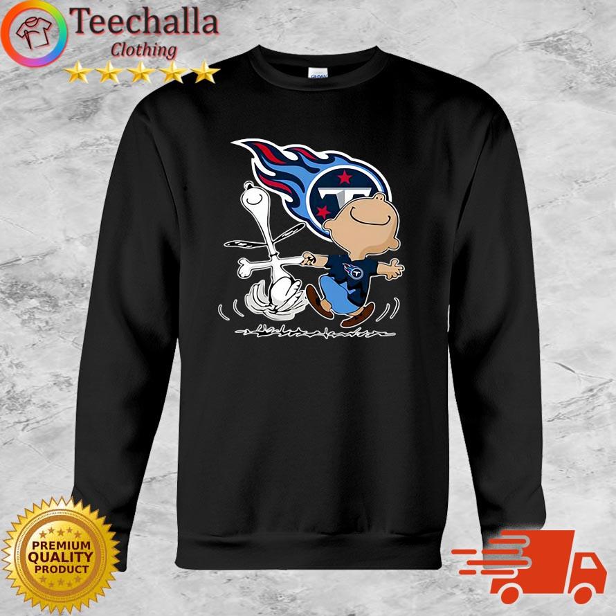 NFL Tennessee Titans Charlie Brown Snoopy Dancing Shirt