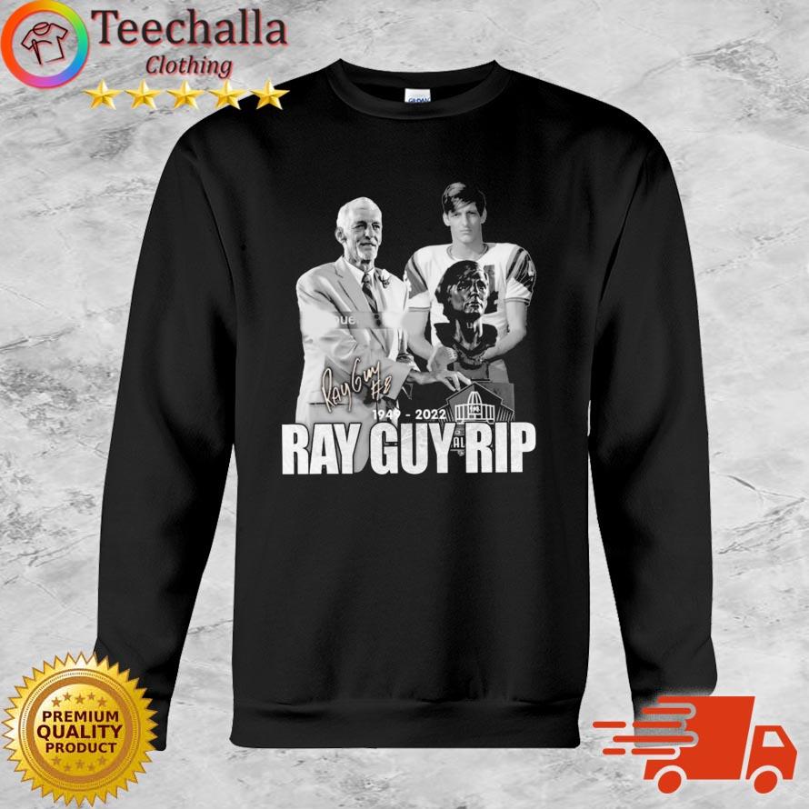 Rip Ray Guy 1949-2022 Thank For The Memories Raider For Life shirt