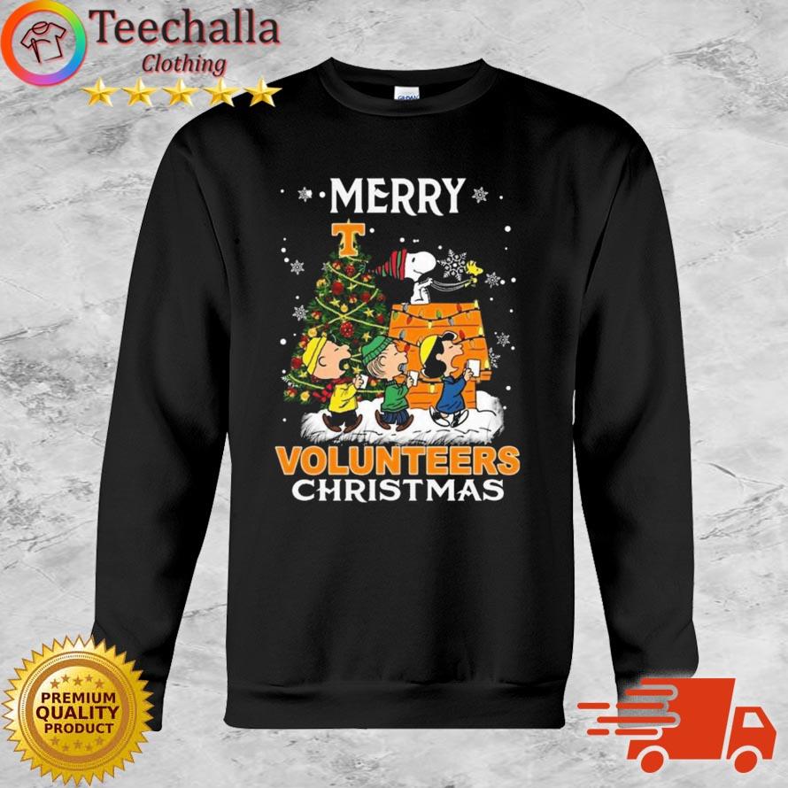 Snoopy And Friends Tennessee Volunteers Merry Christmas sweater