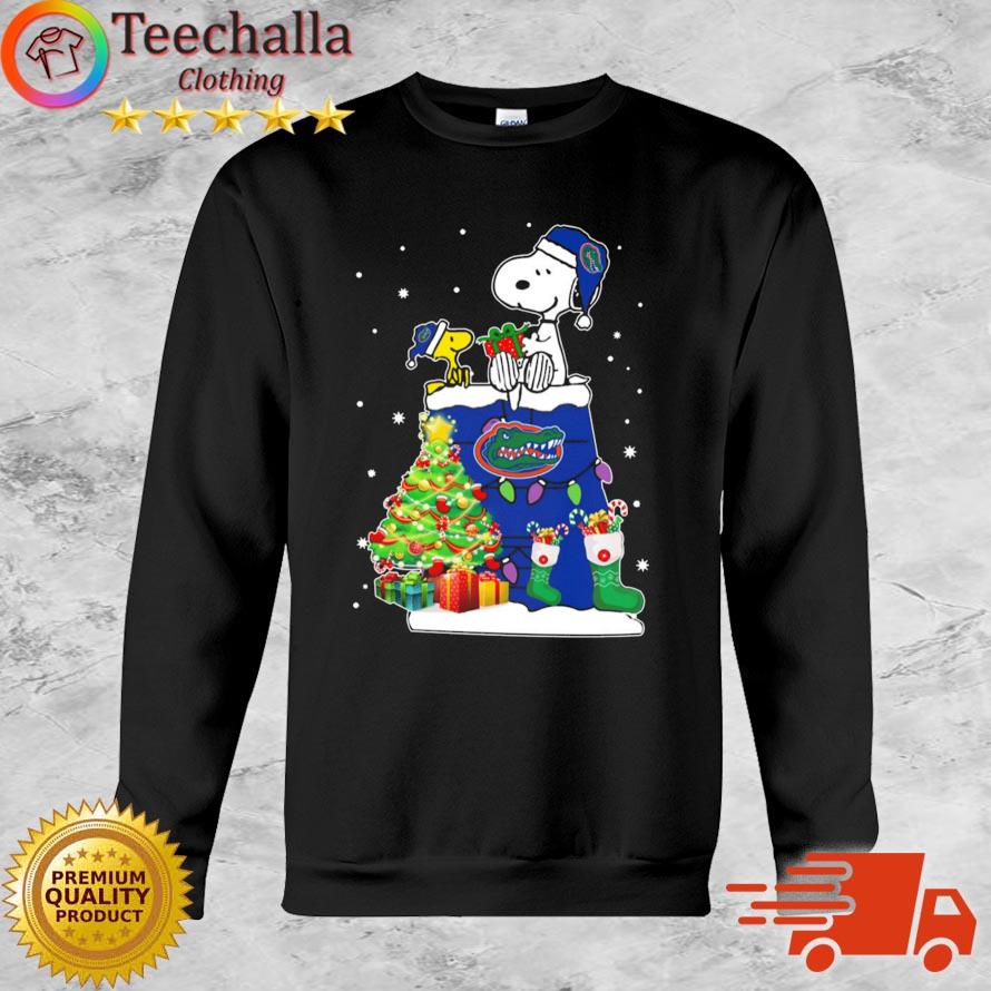 Snoopy And Woodstock Florida Gators Merry Christmas sweater