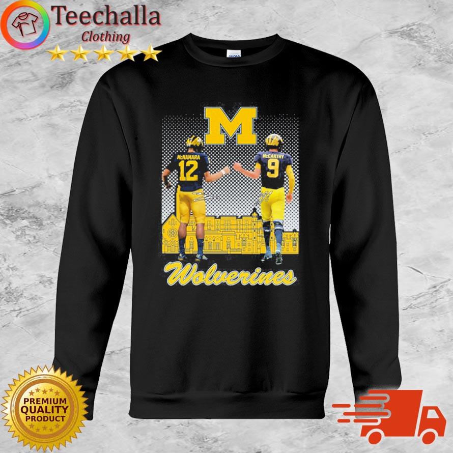 Michigan Wolverines Cade McNamara And Jonathan James McCarthy Signatures shirt