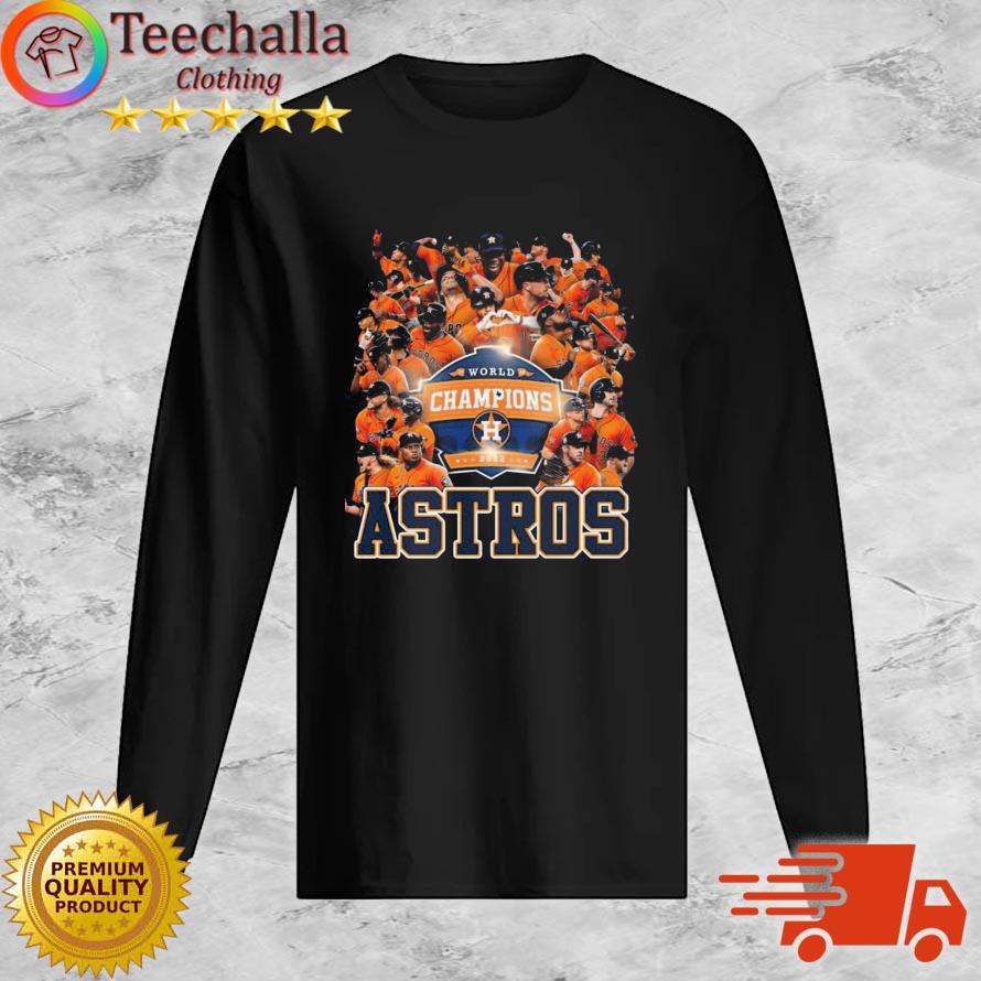 orange astros world series shirt
