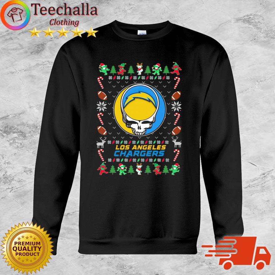 Los Angeles Chargers Grateful Dead Ugly Christmas Sweater
