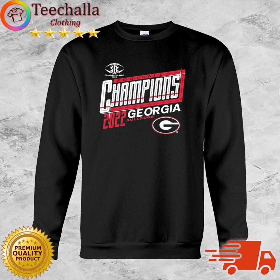 Georgia Bulldogs 2022 SEC Football Conference Champions t-shirt