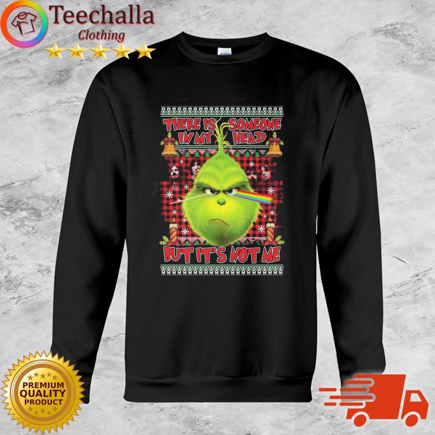 The Grinch Pink Floyd There Is Someone In My Head It's Not Me Ugly Christmas sweatshirt