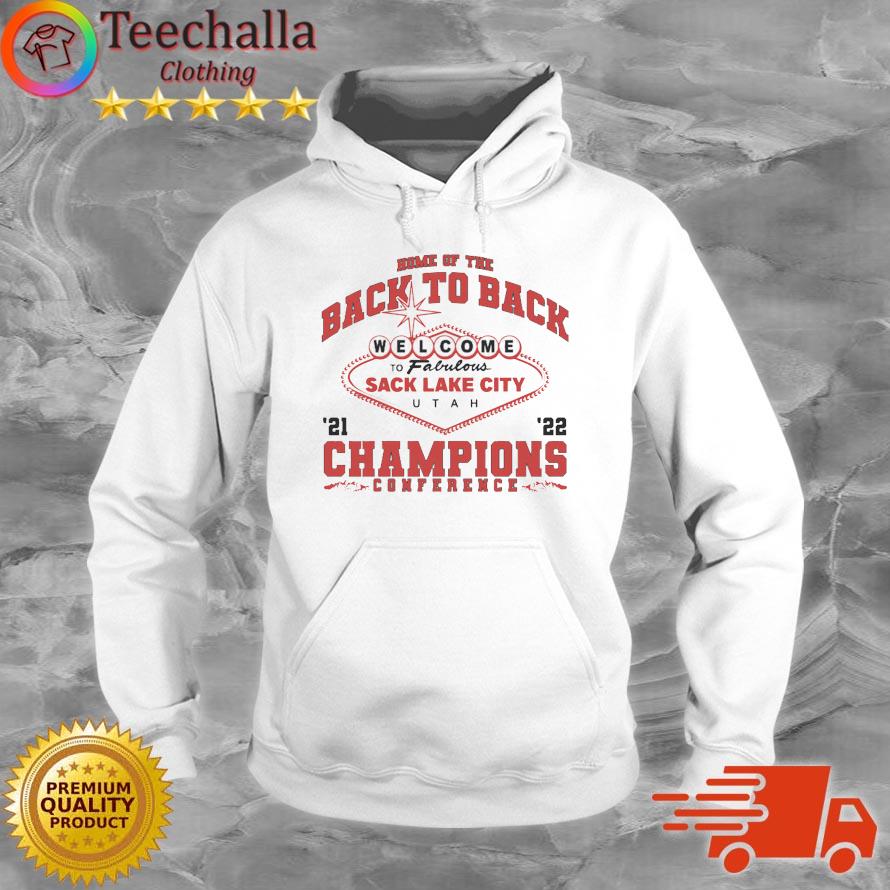 Georgia Bulldogs Home Of The Back To Back Welcome To Fabulous Sack Lake City 2021-2022 Champions Conference s Hoodie