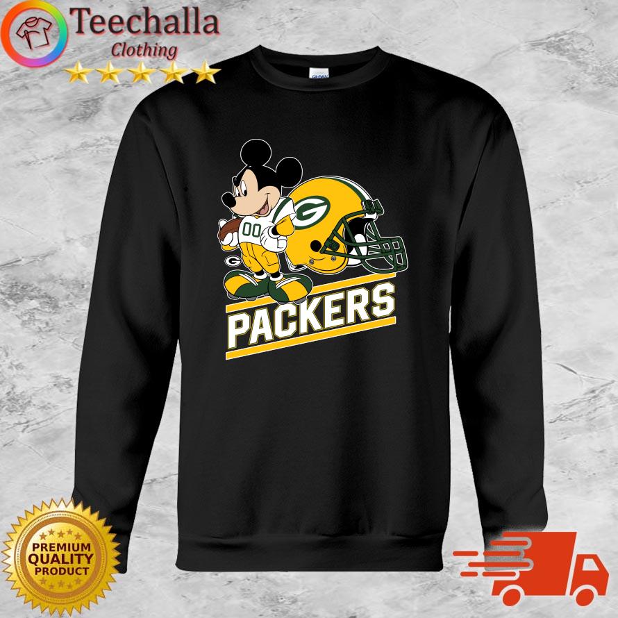 Green Bay Packers Mickey Mouse Disney Football Sweatshirt