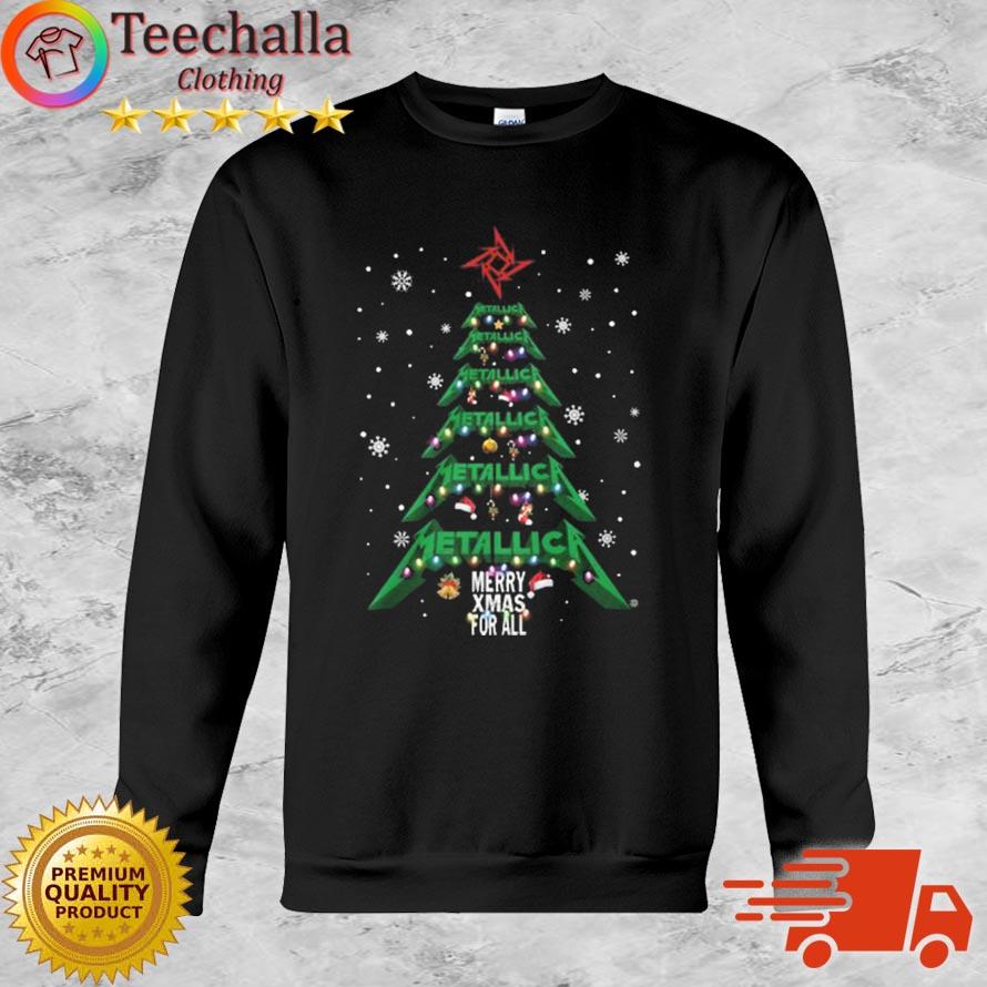 Metallica Christmas Tree Merry Xmas For All sweatshirt