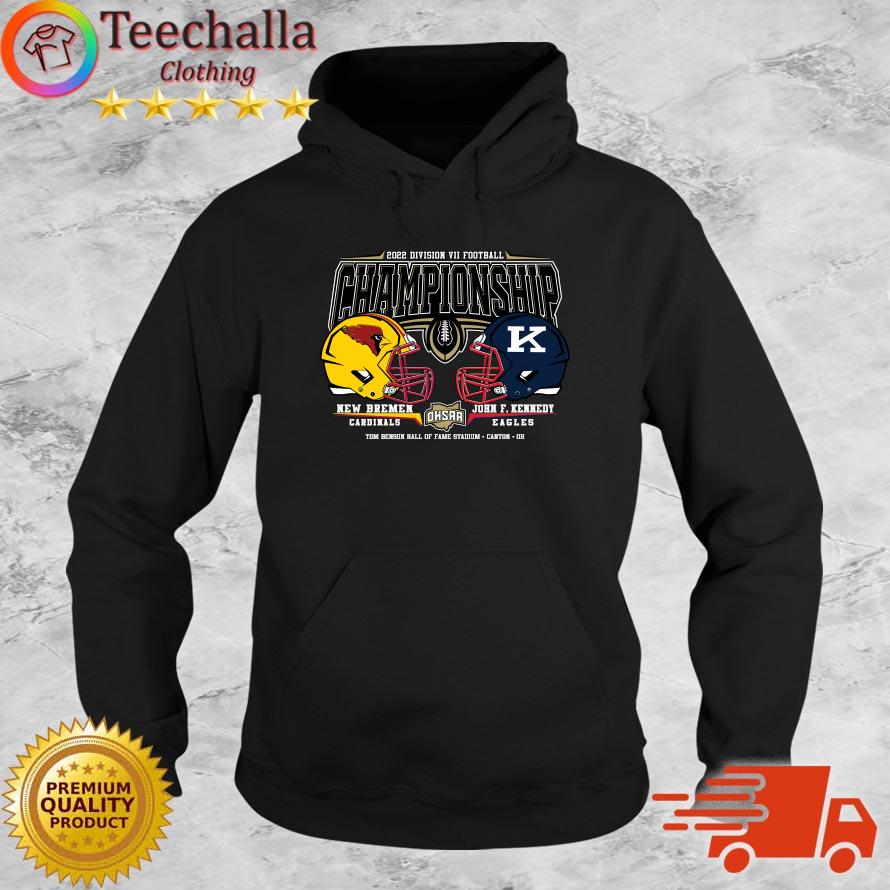 Official new Bremen Cardinals Vs John F. Kennedy Eagles 2022 Division VII Football Championship s Hoodie