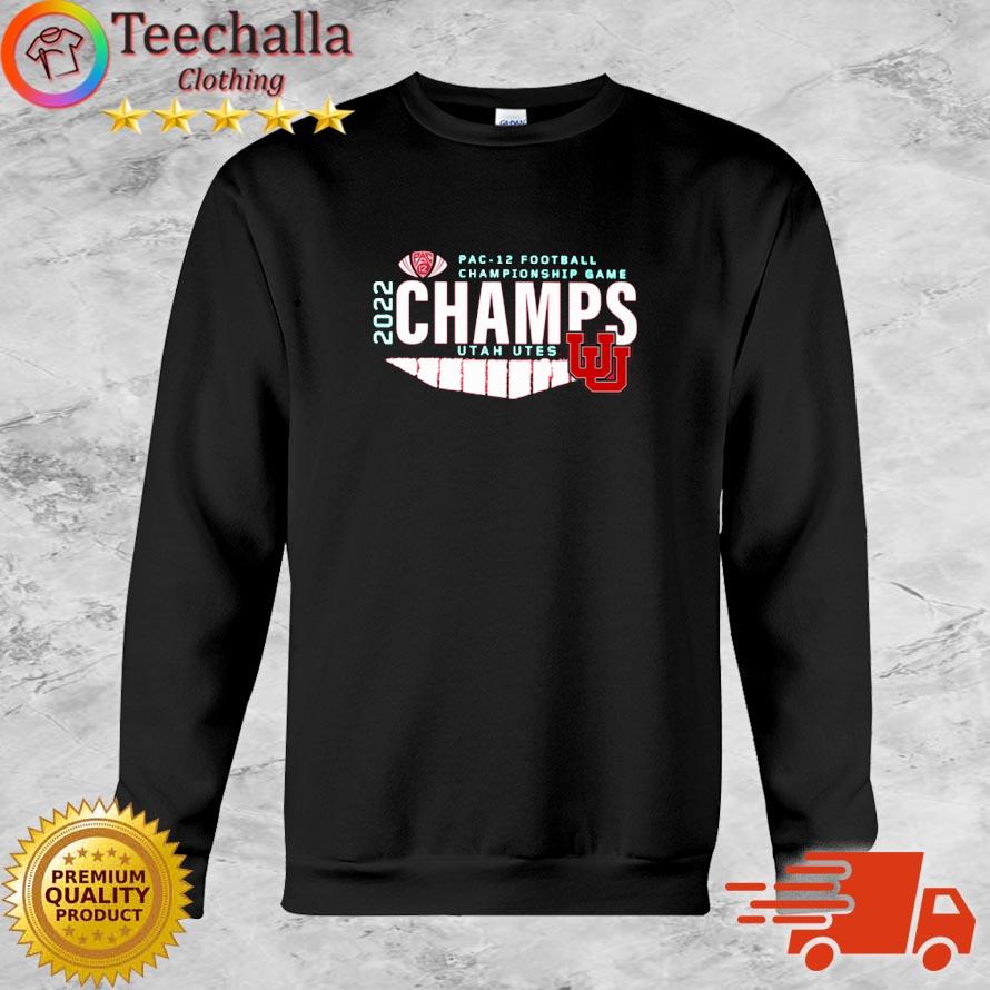 Official utah Utes 2022 Pac-12 Football Conference Champions shirt