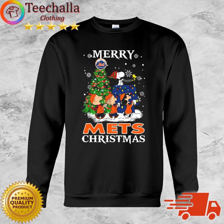 Snoopy And Friends New York Mets Merry Christmas sweatshirt