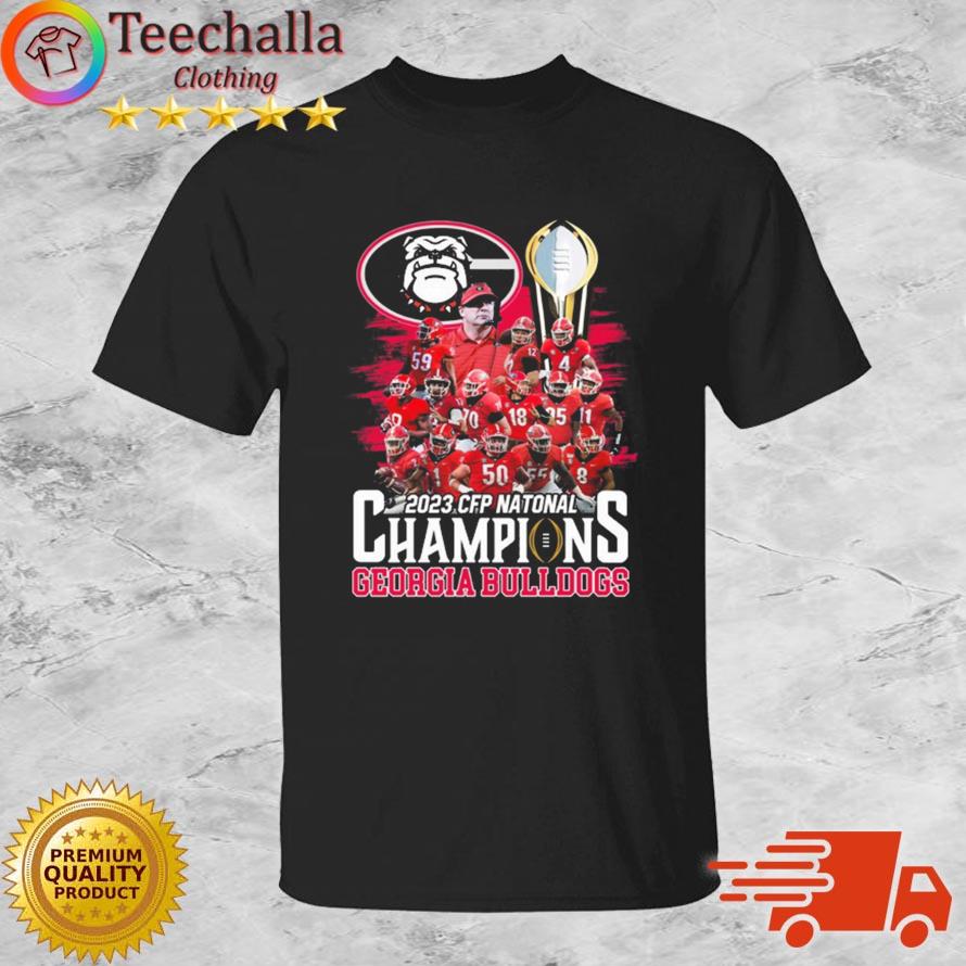 2023 CFP National Champions Georgia Bulldogs shirt