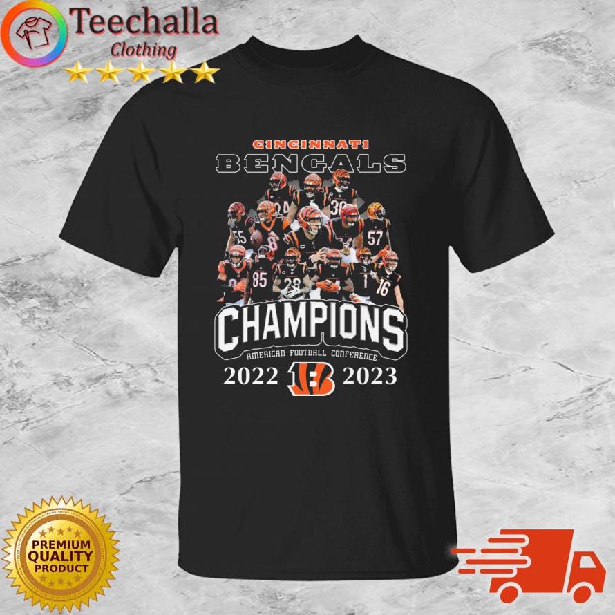 Cincinnati Bengals American Football Champions 2022-2023 shirt