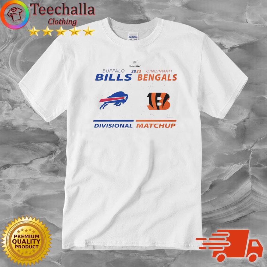 Cincinnati Bengals Vs Buffalo Bills 2022 2023 Afc Divisional Matchup Shirt