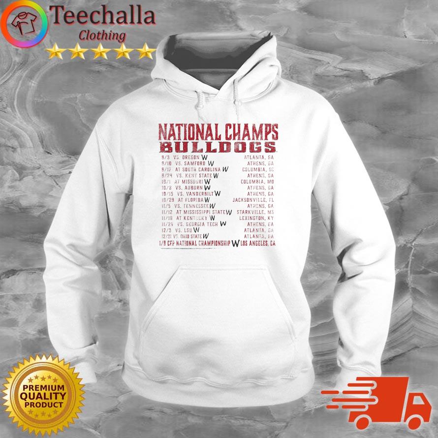 Official Georgia Bulldogs College Football Playoff 2022 National Champions s Hoodie