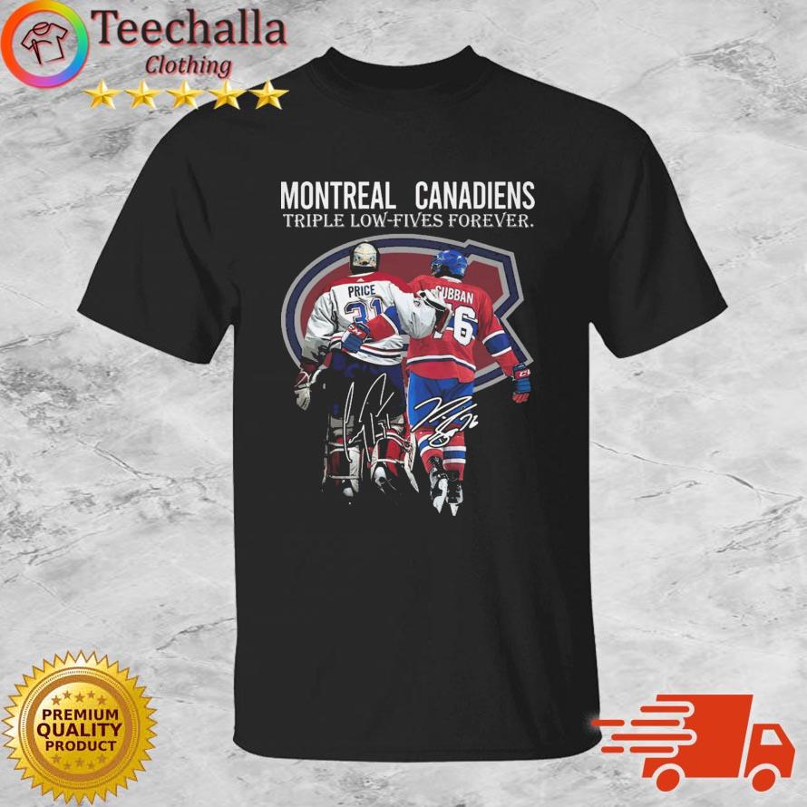 Montreal Canadiens Price And Subban Triple Low-Fives Forever Signatures shirt