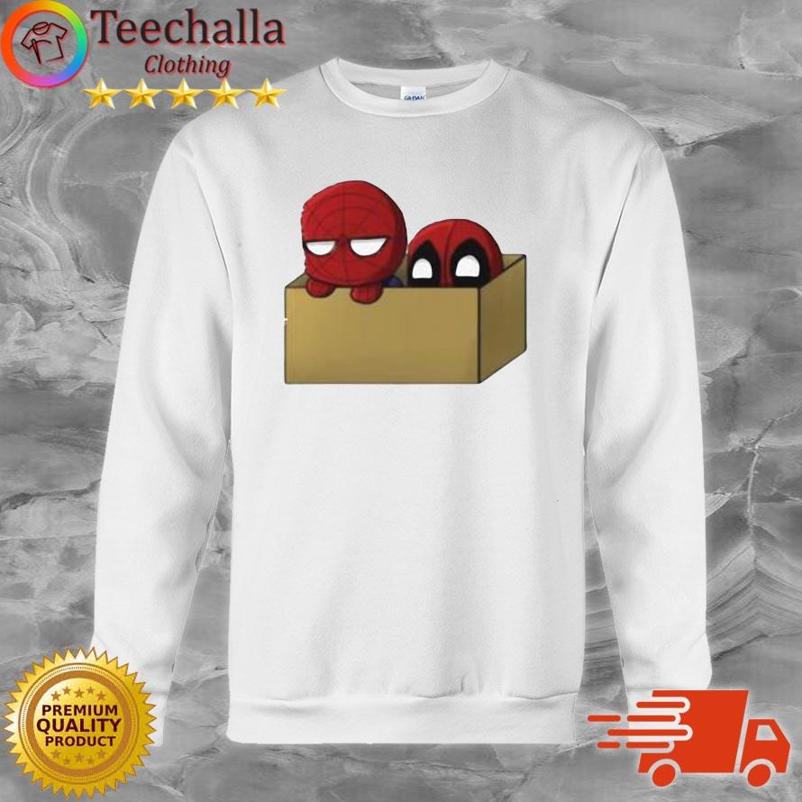 Adopt Us Chibi Spider Man With Friend Deadpool Shirt