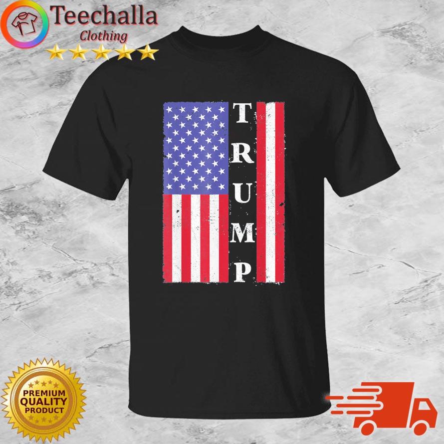 Donald Trump Vote 2024 Vintage USA Flag shirt