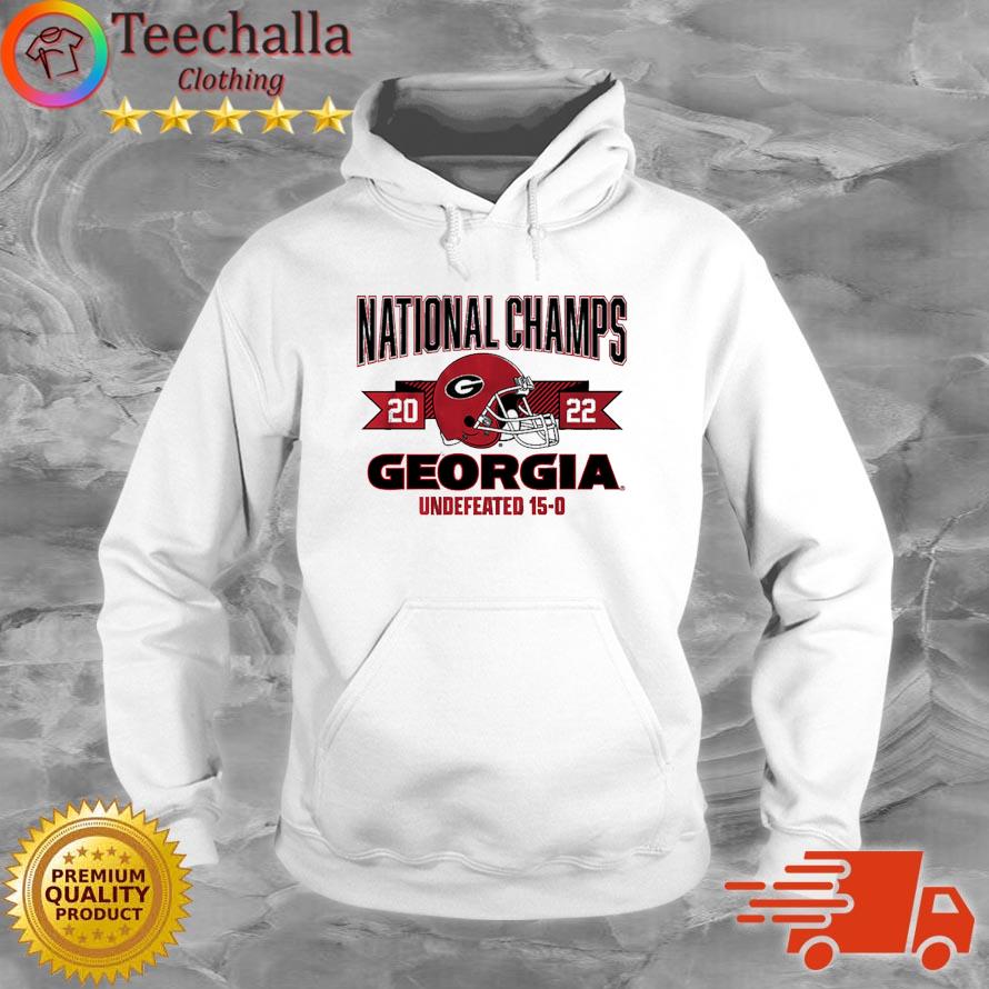 Georgia Bulldogs National Champs 2022 Undefeated 15-0 s Hoodie