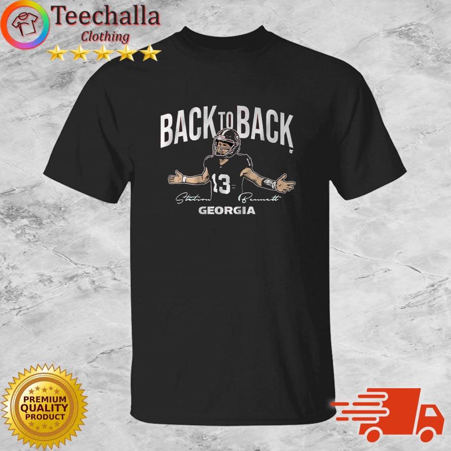 Georgia Bulldogs Stetson Bennett IV Back-To-Back Shirt