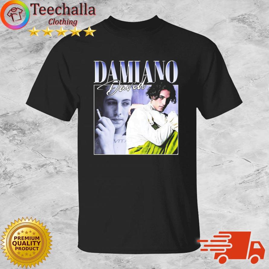 I Love Damiano David Maneskin Band Homepage Shirt