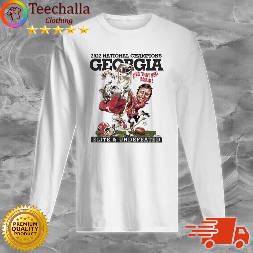 Official Georgia Bulldogs College Football Playoff 2022 National Champions Illustration s Long Sleeve