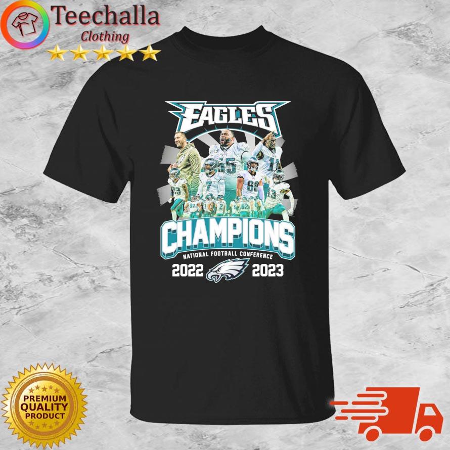 Philadelphia Eagles Champions National Football Conference 2022-2023 shirt