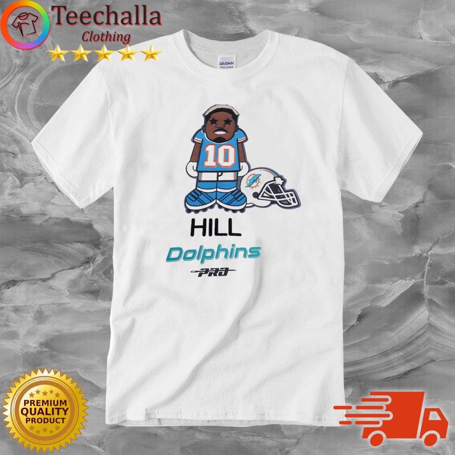 Pro Standard Tyreek Hill White Miami Dolphins Player Avatar Graphic shirt