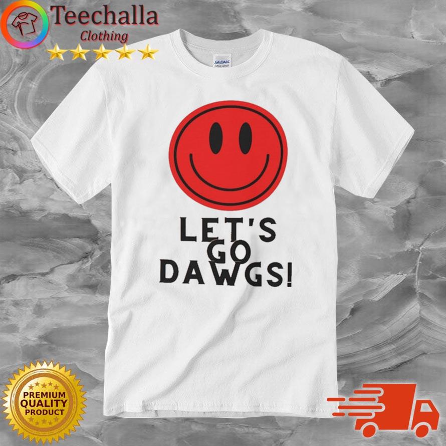 Smile Emoji Georgia Bulldogs Dawgs shirt