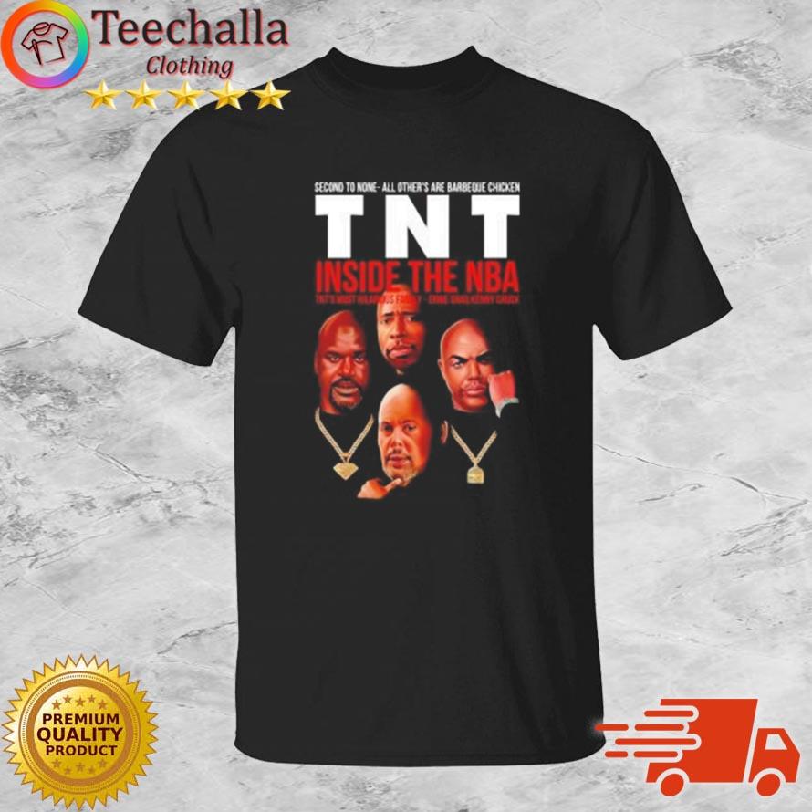 TNT inside the NBA TNT's most hilarious family Ernie Shaq Kenny Chuck shirt