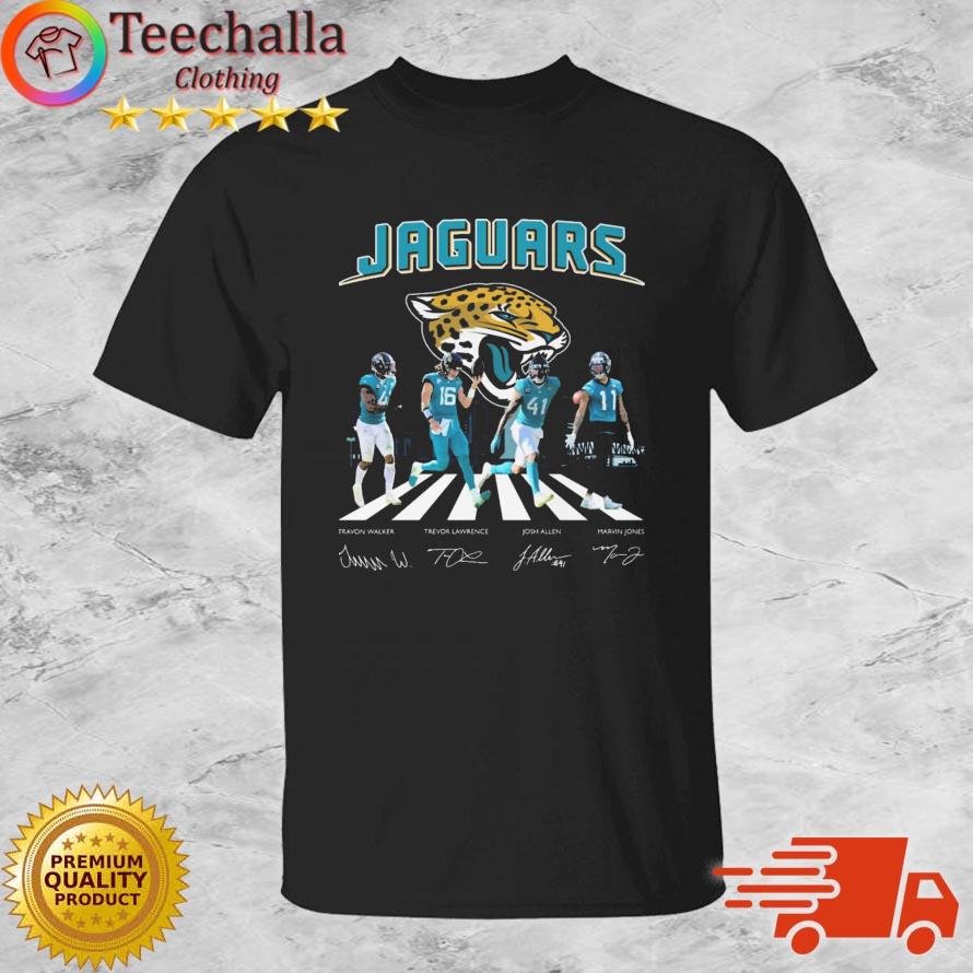 Jacksonville Jaguars Football Abbey Road Signatures shirt